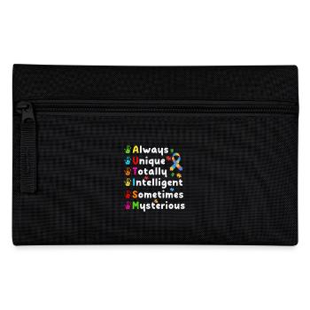 Autisme Autiste - Trousse - noir - Devant