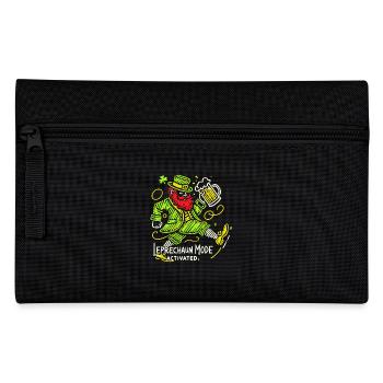 Leprechaun Mode Activates St. Patrick's Day Fun - Pencil Case - black - Front