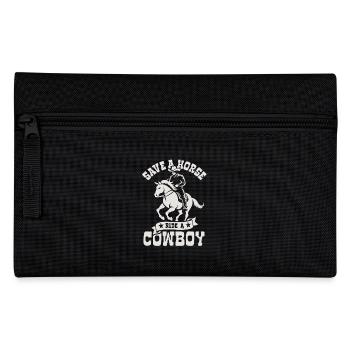 Save A Horse, Ride A Cowboy - Spruch - Pencil Case - black - Front