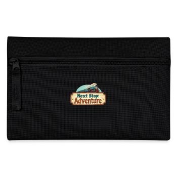 Trajet en train - aventure en locomotive - Trousse - noir - Devant