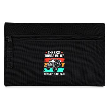 Quad bike - Pencil Case - black - Front