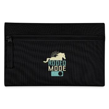 Western Rider Rodeo Fashion Cowgirls Rodeo - Pencil Case - black - Front
