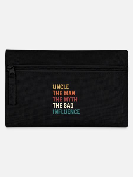 Uncle The Man The Myth The Bad Influence - Federtasche - Schwarz