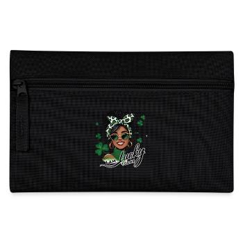 La Saint-Patrick ma fille, je suis heureuse aujourd’hui - Trousse - noir - Devant