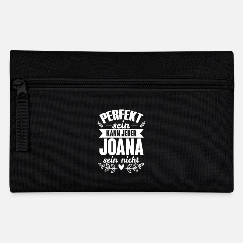 Joana - Perfekt Sein Kann Jeder Joana Sein Nicht - Federtasche - Schwarz