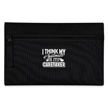 Caretaker My Soulmate Is My Caretaker - Pencil Case - black - Front