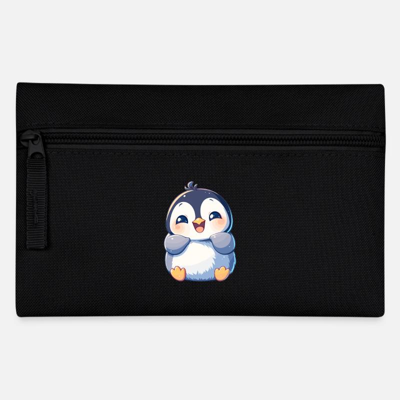 Pinguine Pinguin - Federtasche - Schwarz