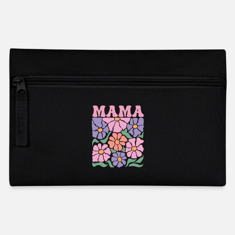 Mama - Federtasche - Schwarz