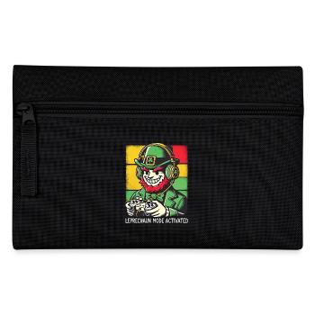 Leprechaun Mode Activated St. Patrick's Day Game - Pencil Case - black - Front