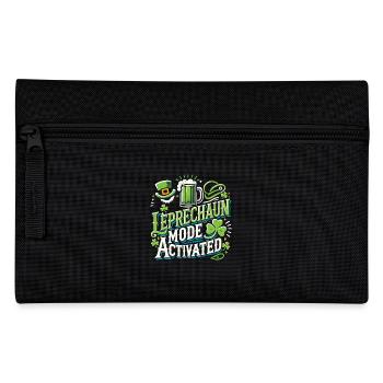 Leprechaun Mode Activates St. Patrick's Day - Pencil Case - black - Front