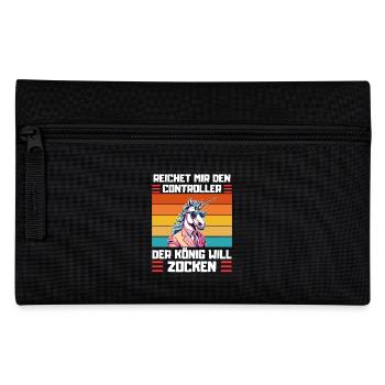 Gaming Spruch Zocker Design Gamer - Federtasche - Schwarz - Vorne
