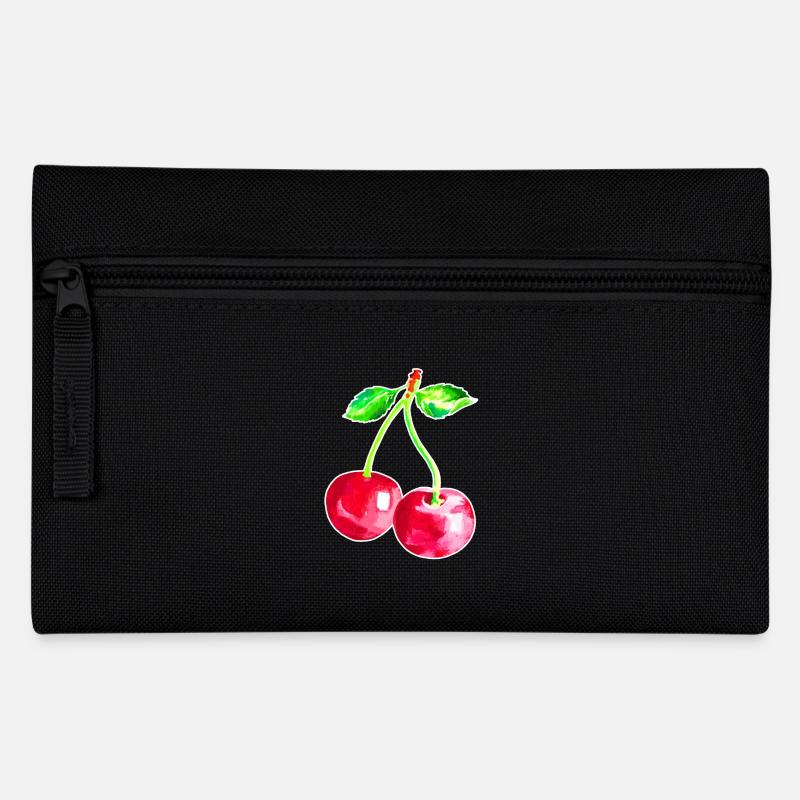 Cerise, Cerisier rouge - Trousse - noir