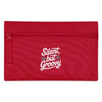 Bass, Guitarist, Musician, Gear, Funk, Rock, Jazz - Pencil Case - red - Front