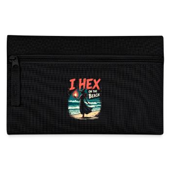 Summer Witches Beach Witch Aesthetic Sun Magic - Pencil Case - black - Front