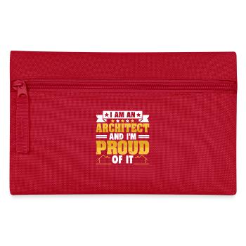 architecte - Trousse - rouge - Devant
