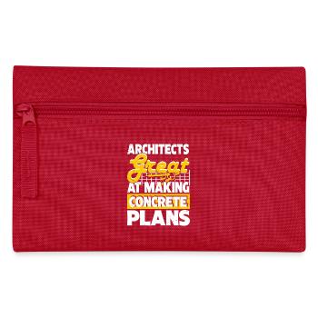 Architecte - Trousse - rouge - Devant