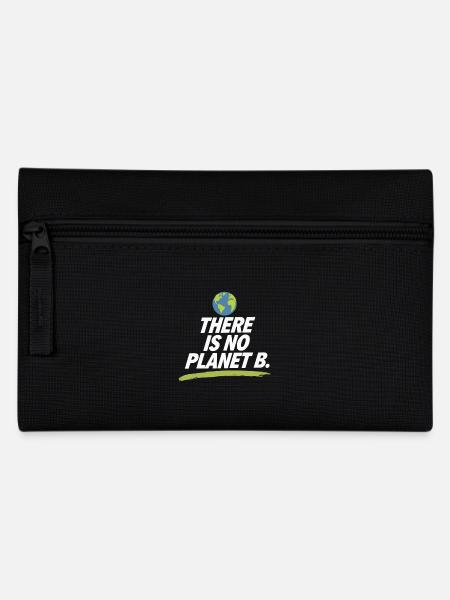 Earth day There Is No Planet B - Federtasche - Schwarz