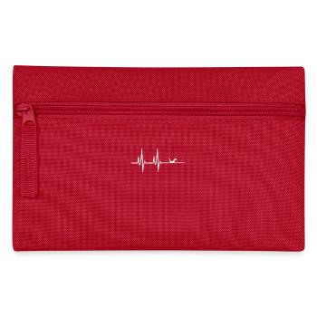 Ungeheuer von Loch Ness Nessie Herzschlag - Federtasche - Rot - Vorne