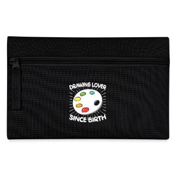 Drôle d’Art Peintre Amant Depuis Naissance Dessin Cadeau - Trousse - noir - Devant