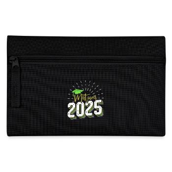 MATURA 2025 Maturant Matura Geschafft Lustiges - Federtasche - Schwarz - Vorne