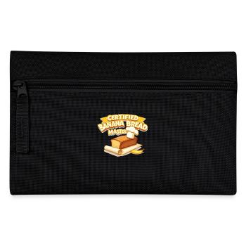 Banana Bread Lover Baking Enthusiast Cozy - Pencil Case - black - Front