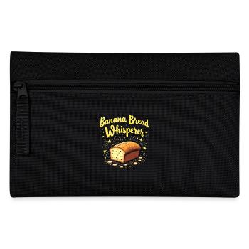 Banana Bread Lover Baking Enthusiast Cozy - Pencil Case - black - Front