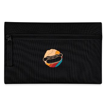Amateur de hot-dogs Vintage Rétro - Trousse - noir - Devant