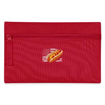Hot Dog Lover American Flair - Pencil Case - red - Front