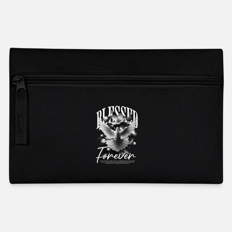 Béni à jamais Déclaration Colombe de la paix - Trousse - noir