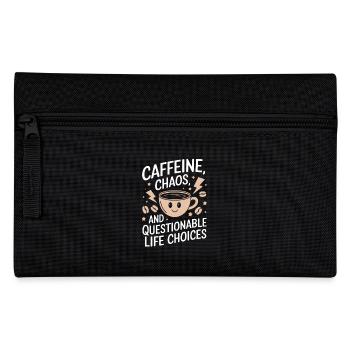 Caféine Café Dicton Buveur de Café - Trousse - noir - Devant