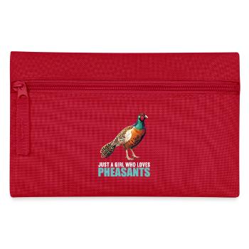 Pheasants Pheasant - Pencil Case - red - Front