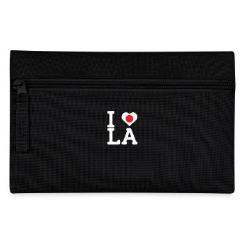 I Love LA Cool Wrong Flag Japan Lover Los Angeles - Pencil Case - black - Front