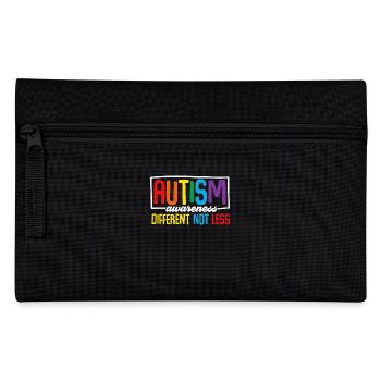 Sensibilisation à l’autisme différente, pas moins - Trousse - noir - Devant