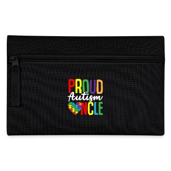 Puzzle de l’autisme - Oncle Fier Autiste - Trousse - noir - Devant