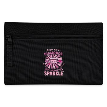 Diamond Painting Artist Why Buy When I Can Diamond - Pencil Case - black - Front