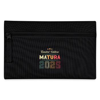 MATURA 2025 LIMITED EDITION Maturant Lustiges - Federtasche - Schwarz - Vorne