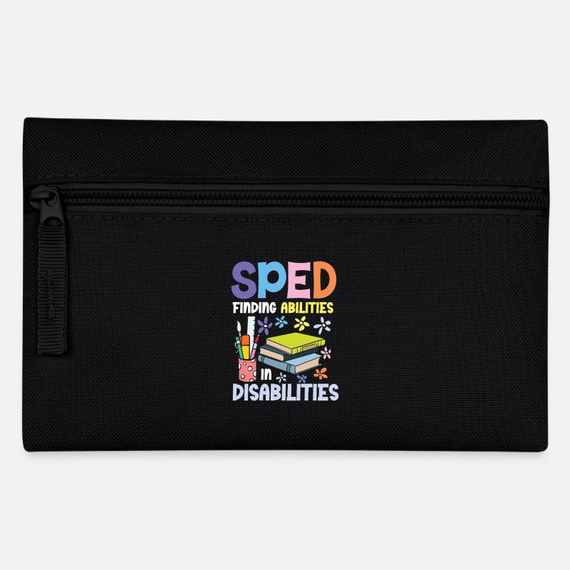 Éducation spécialisée : Capacités en situation de handicap - Trousse - noir