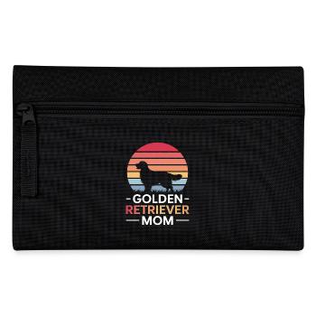 Golden Retriever Spruch Golden Retriever Geschenk - Federtasche - Schwarz - Vorne
