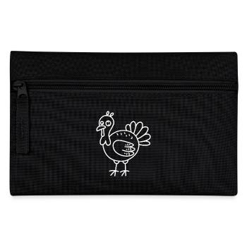 turkey - Pencil Case - black - Front