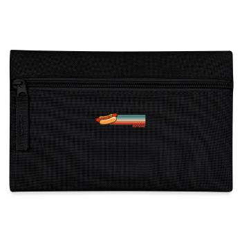 Hot Dog Lover Retro Nostalgia Style - Pencil Case - black - Front