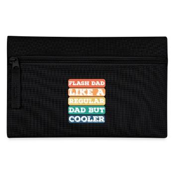 Bouldering Flash Papa Boulderer - Pencil Case - black - Front