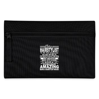 Hair Stylist Being A Hair Stylist - Pencil Case - black - Front