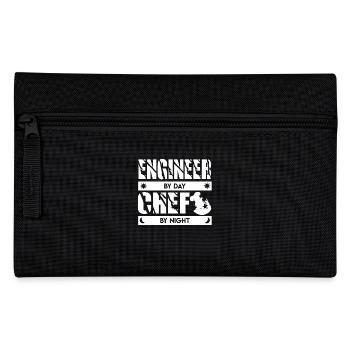Engineer By Day Chef By Night - Pencil Case - black - Front