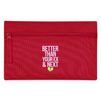Better Than Your Ex & Next Trennung Single Party - Federtasche - Rot - Vorne
