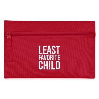 Enfant le moins aimé - Trousse - rouge - Devant