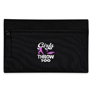 Cornhole Lover Girls Throw Also - Pencil Case - black - Front