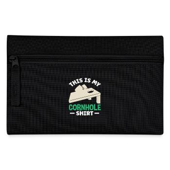 This is my cornhole shirt for cornhole - Pencil Case - black - Front