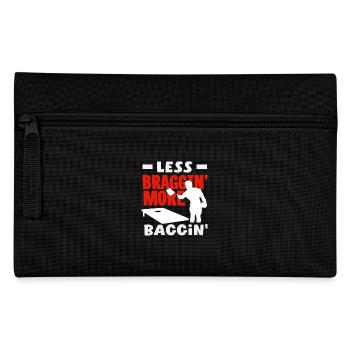 Cornhole Lovers Less Bragging - Pencil Case - black - Front