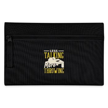 Cornhole Lovers Moins parler Plus Lancer - Trousse - noir - Devant