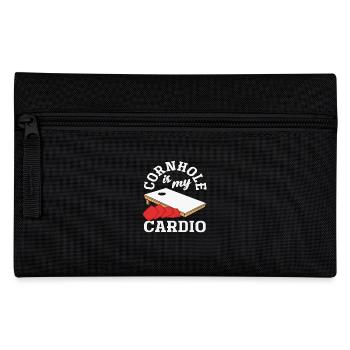 Cornhole est mon cardio pour les amateurs de cornhole - Trousse - noir - Devant